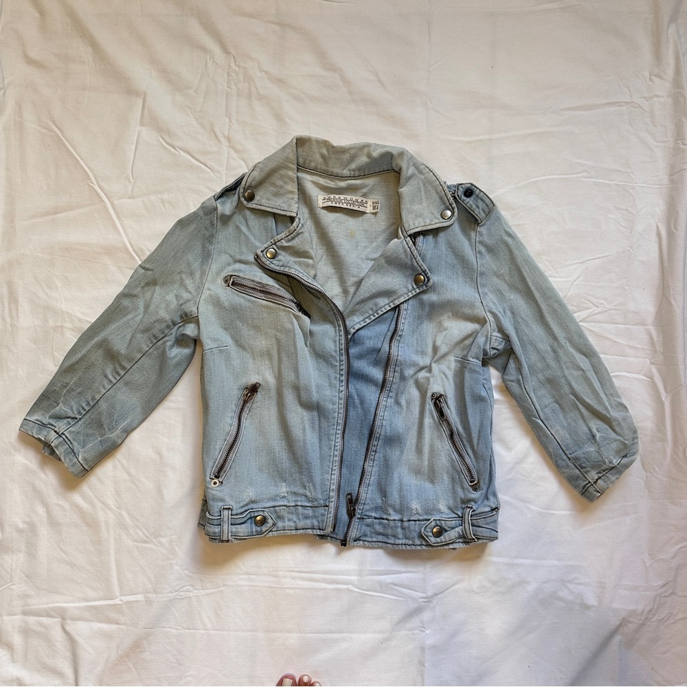 Zara jean jacket.